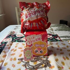 🧧 BABY THREE GOOD LUCK BAG WITH BAG CHAIN 🧧 NWT 🧧